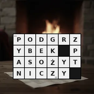 Hasło krzyżówkowe tęgoskór - podgrzybek pasożytniczy – rozwiązanie, synonimy, podpowiedzi i definicje krzyżówkowe